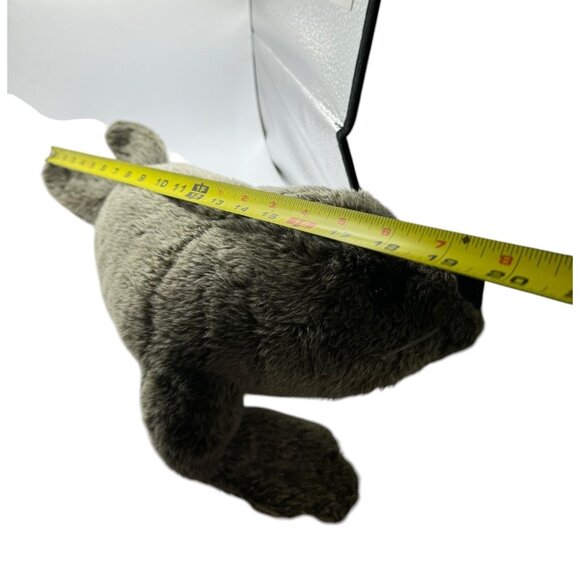 Gund NICE SOFT GRAY & BLACK SEALIA THE SEAL 17" Plush Stuffed Animal TOY #3222 - Picture 4 of 12